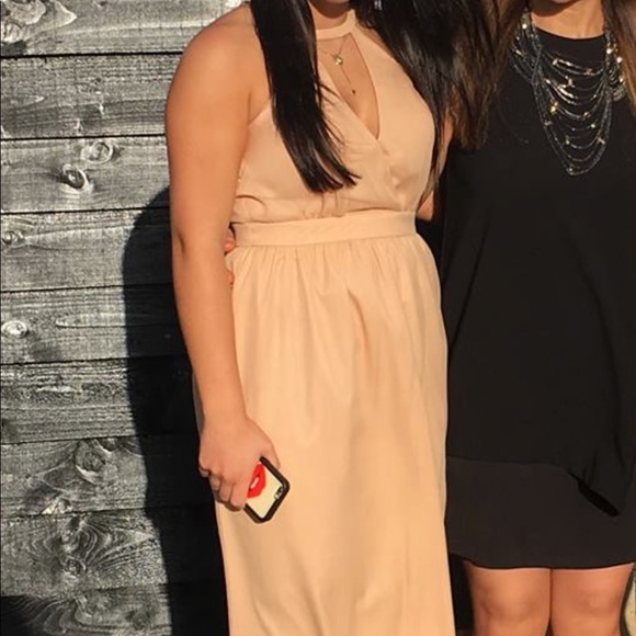 Jay Godfrey long tan nude dress - Picture 3 of 3